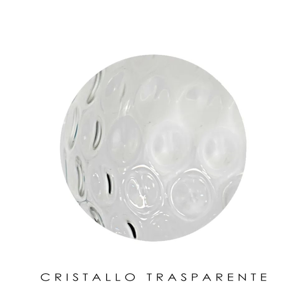 Lampadario Artigianale in Vetro di Venezia e Metallo - Bolle Balloton