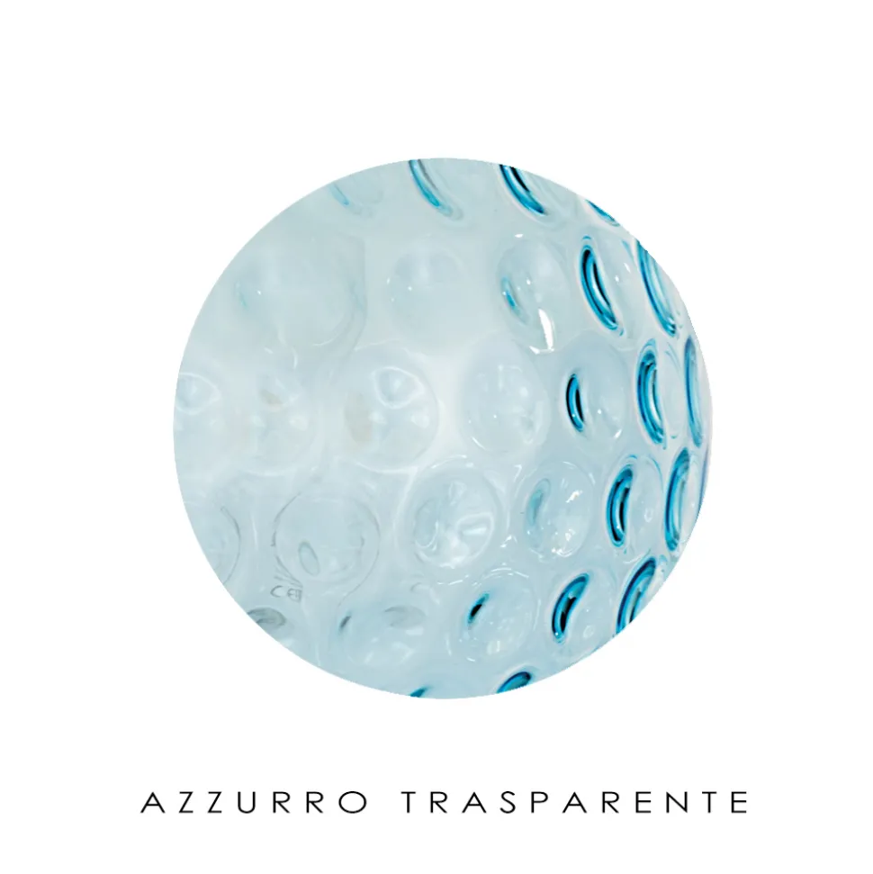 Lampadario Artigianale in Vetro di Venezia e Metallo - Bolle Balloton