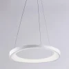 Lampadario a sospensione in metallo cromo e argento per interni – Voyager