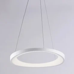 Lampadario a sospensione in metallo cromo e argento per interni – Voyager