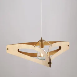 Lampadario a Sospensione in Metallo Cromo Argento - Apus