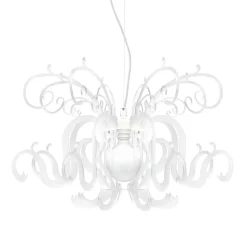 Lampadario a Sospensione in Plexiglass Bianco o Nero Riciclabile - Sancio