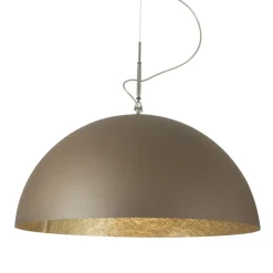 Lampadario Bicolore in Laprene e Nebulite - Mezza Luna by In-es.artdesign