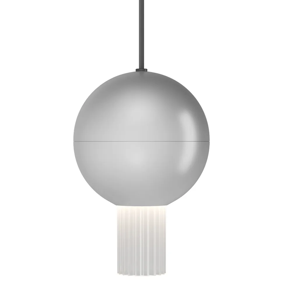 Lampadario con Cilindri in Vetro Canneté Made in Italy - Oris