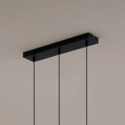 Lampadario con 3 LED in Alluminio Verniciato a Polvere e Cavo Regolabile - Buxus