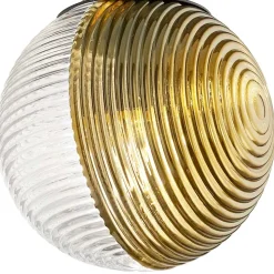 Lampadario con 6 Luci in Vetro Soffiato a Forma di Sfera Made in Italy - Prilla