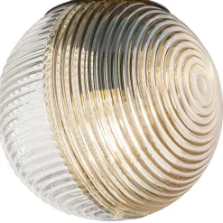 Lampadario con 3 Luci in Vetro Soffiato a Forma di Sfera Made in Italy - Prilla