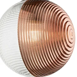 Lampadario con 8 Luci in Vetro Soffiato a Forma di Sfera Made in Italy - Prilla