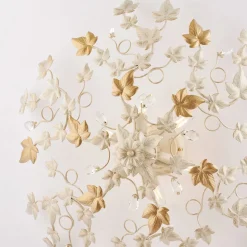 Lampadario con pendenti in cristallo per valorizzare spazi interni luminosi – Orchidea