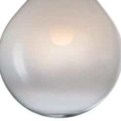 Lampadario Decentrato in Vetro Incamiciato a Mano Made in Italy - Iride