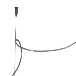 Lampadario Decentrato in Vetro Incamiciato a Mano Made in Italy - Iride