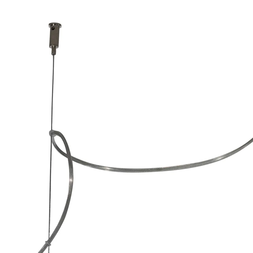 Lampadario Decentrato in Vetro Incamiciato a Mano Made in Italy - Iride