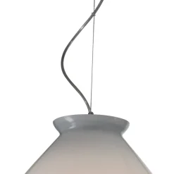 Lampadario Decentrato in Vetro Incamiciato a Mano Made in Italy - Iride