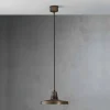 Lampadario di design stile industriale in ferro anticato Monica