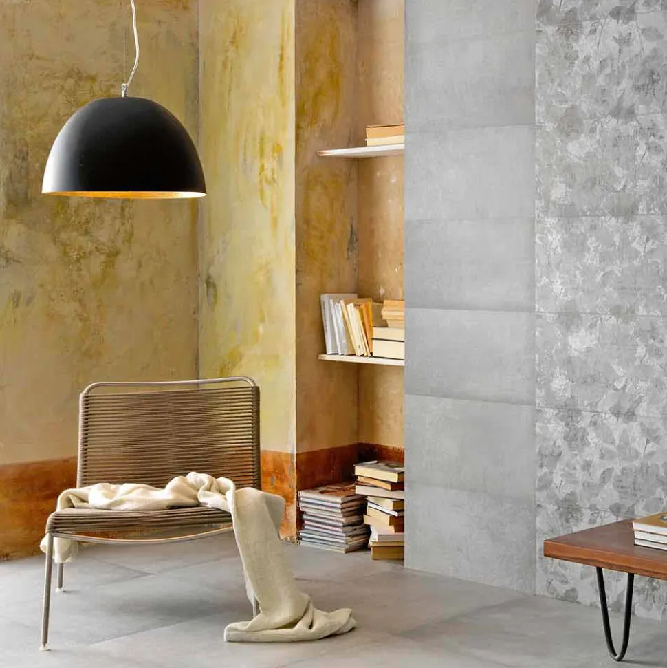 Lampadario di moderno design In-es.artdesign H2o in nebulite colorata