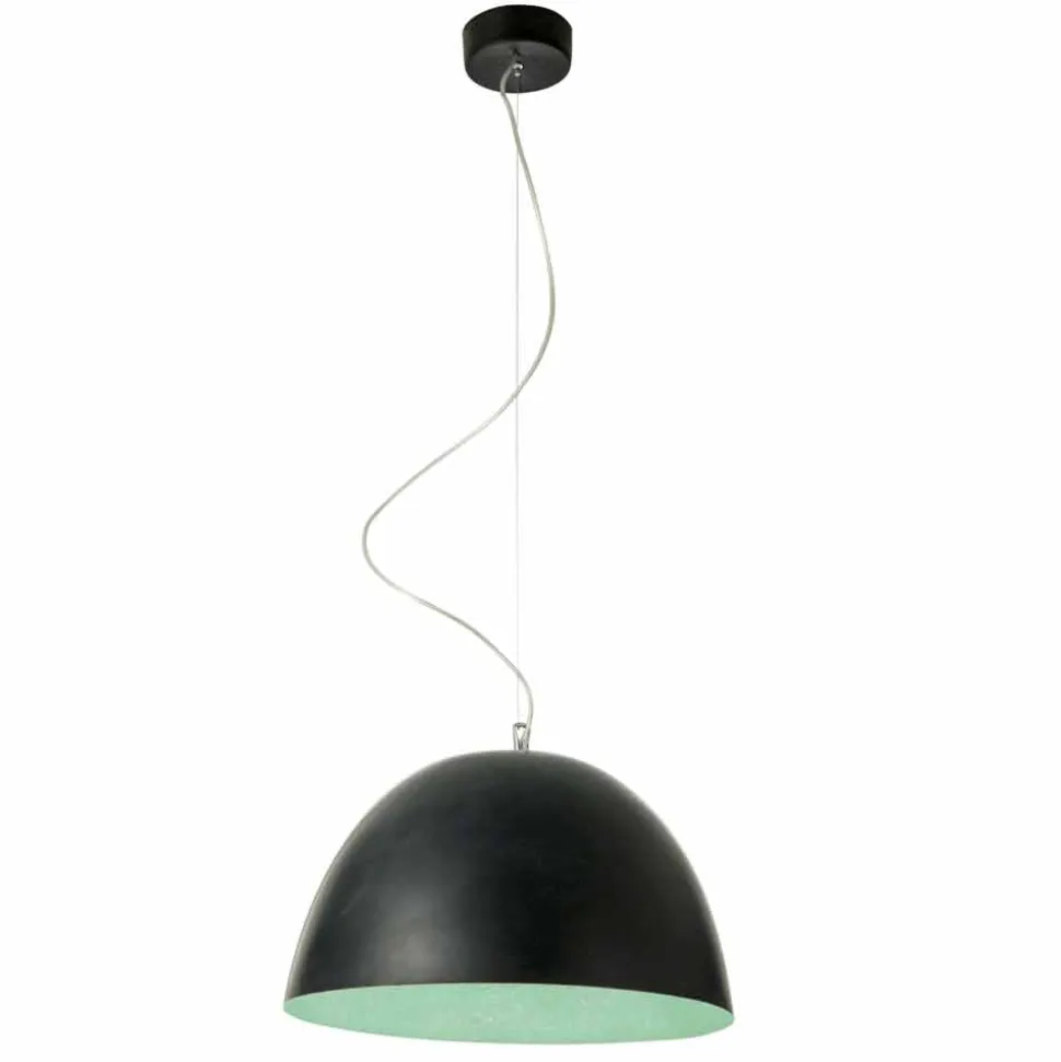 Lampadario di moderno design In-es.artdesign H2o in nebulite colorata