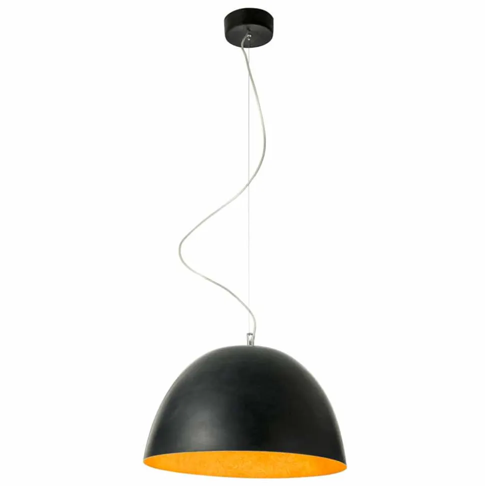 Lampadario di moderno design In-es.artdesign H2o in nebulite colorata