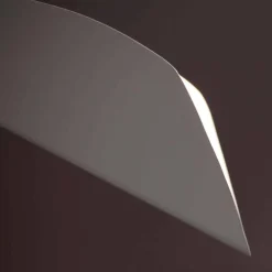 Lampadario in Acciaio Verniciato Bianco Fatto a Mano Made in Italy - Elica