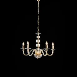 Lampadario in con Vetro e Strass Made in Italy - Innsbruck