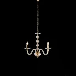 Lampadario in con Vetro e Strass Made in Italy - Madrid