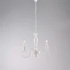 Lampadario in Legno e Ferro Laccato Made in Italy - Toscana