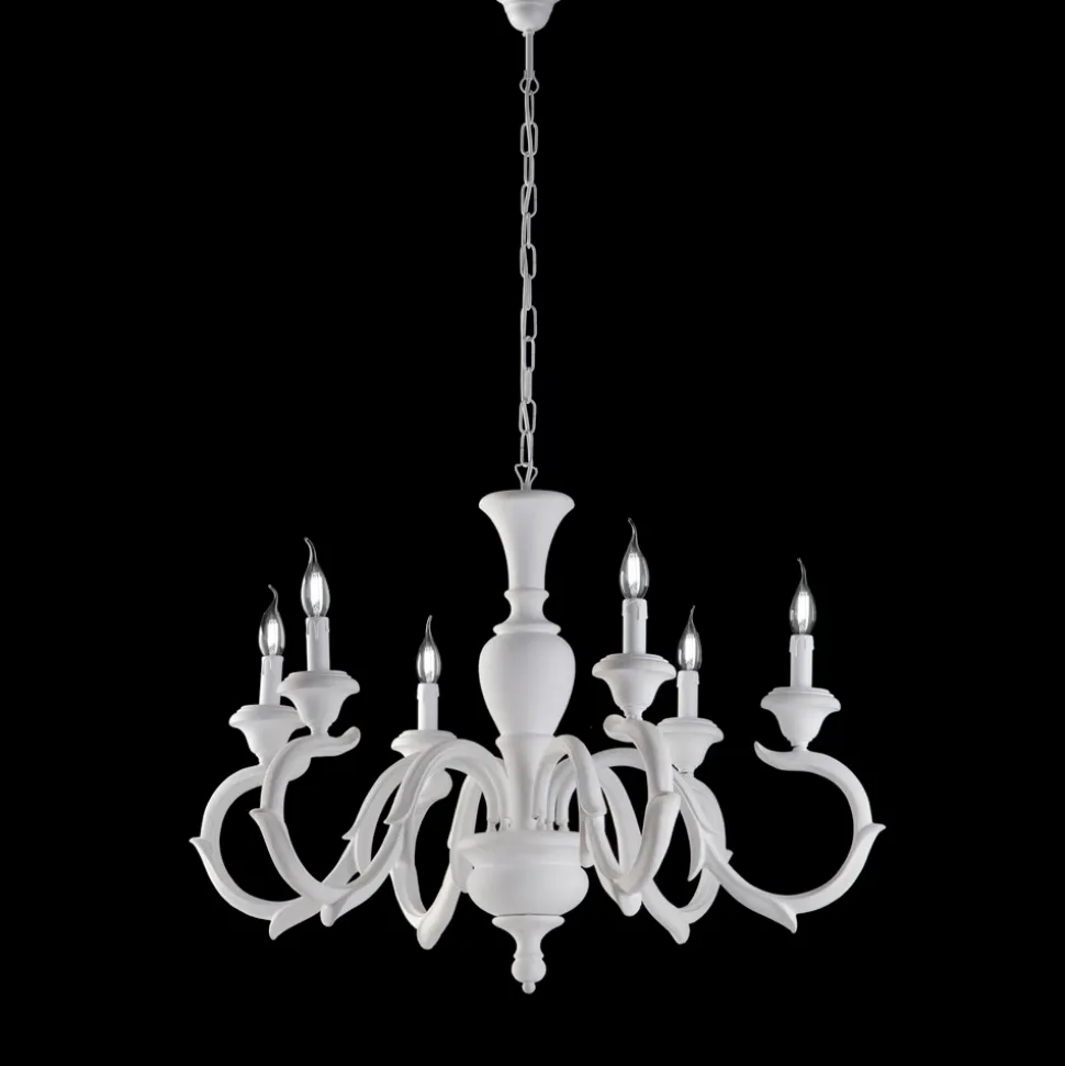 Lampadario in Legno Made in Italy in Diverse Finiture e Misure - Firenze