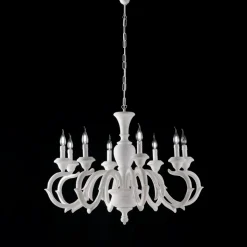 Lampadario in Legno Made in Italy in Diverse Finiture e Misure - Firenze
