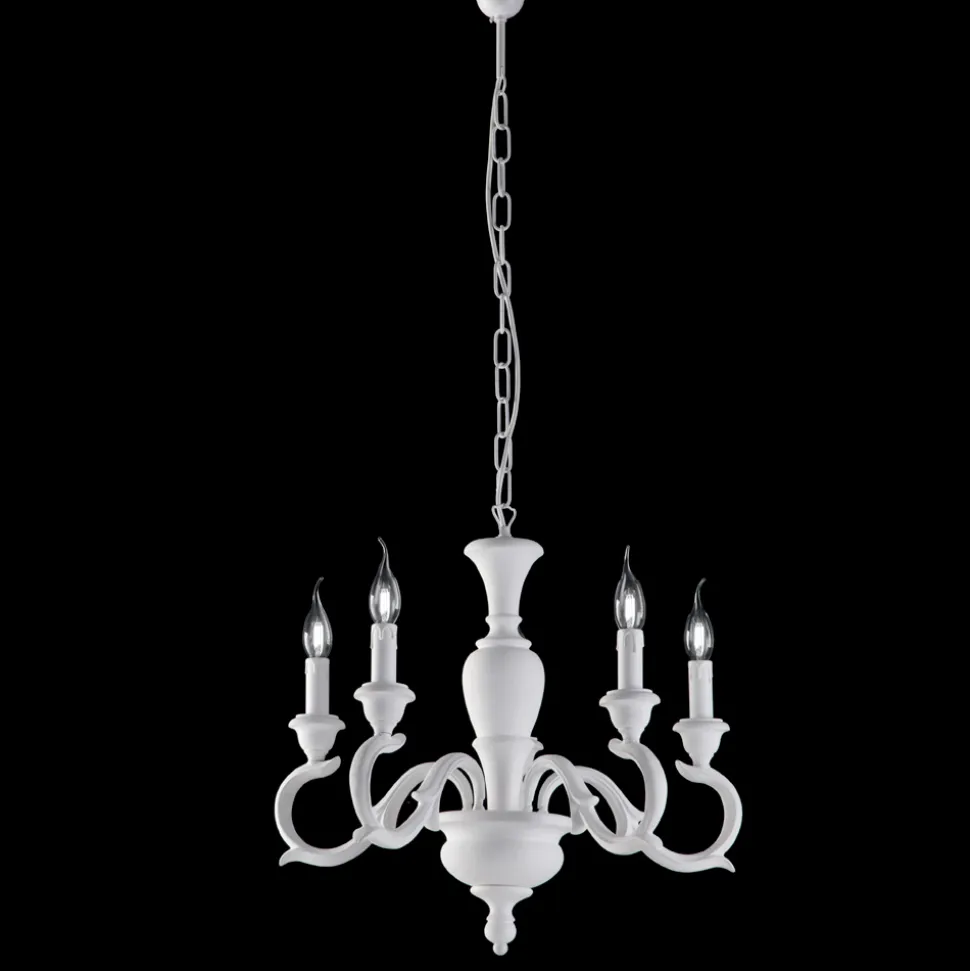 Lampadario in Legno Made in Italy in Diverse Finiture e Misure - Firenze