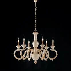 Lampadario in Legno Made in Italy in Diverse Finiture e Misure - Firenze