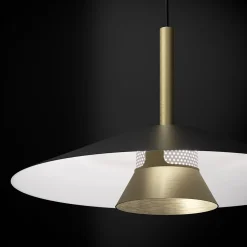 Lampadario in Metallo di Diverse Finiture Made in Italy - Mira