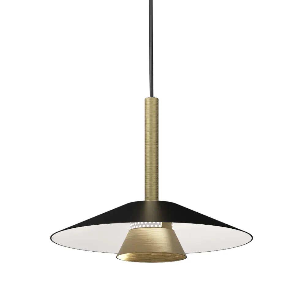 Lampadario in Metallo di Diverse Finiture Made in Italy - Mira