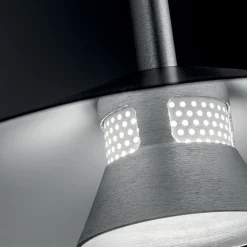 Lampadario in Metallo di Diverse Finiture Made in Italy - Mira