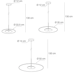 Lampadario in Metallo e Diffusore in Plexiglass Micro-Puntinato - Nora