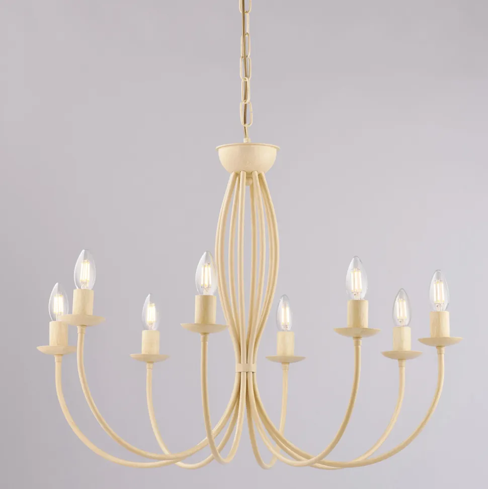 Lampadario in metallo per illuminare ambienti raffinati – Roccia