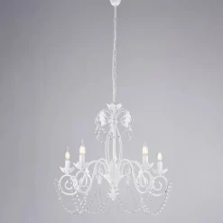 Lampadario in metallo per interni luminosi e accoglienti – Perla