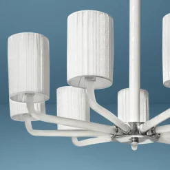 Lampadario in Vetro di Venezia e Metallo Fatto a Mano in Italia - Graham
