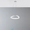 Lampadario in vetro e metallo per illuminare interni eleganti – Voyager