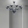 Lampadario 8 Luci Artigianale in Vetro Veneziano Made in Italy - Ismail