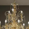 Lampadario 27 Luci in Vetro Veneziano Fatto a Mano in Italia - Fiorentino