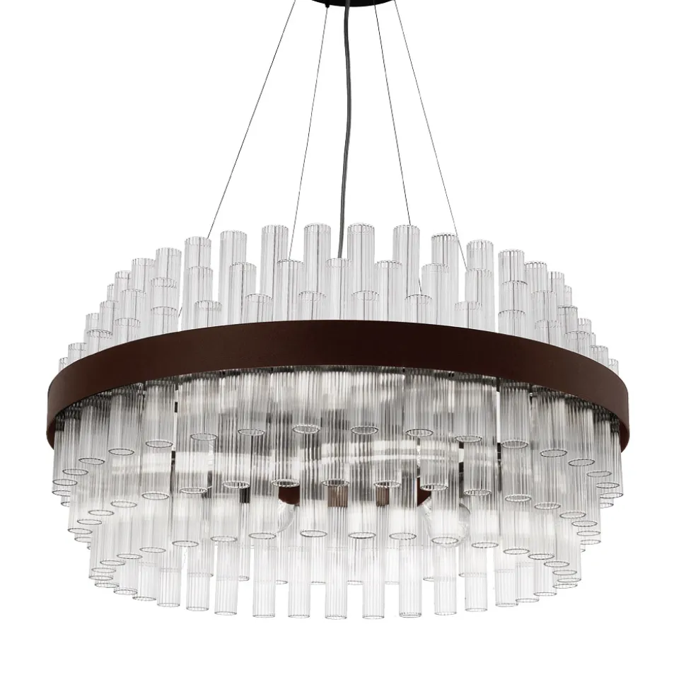 Lampadario Moderno di Lusso in Vetro Soffiato Artigianale Italiano - Maesta