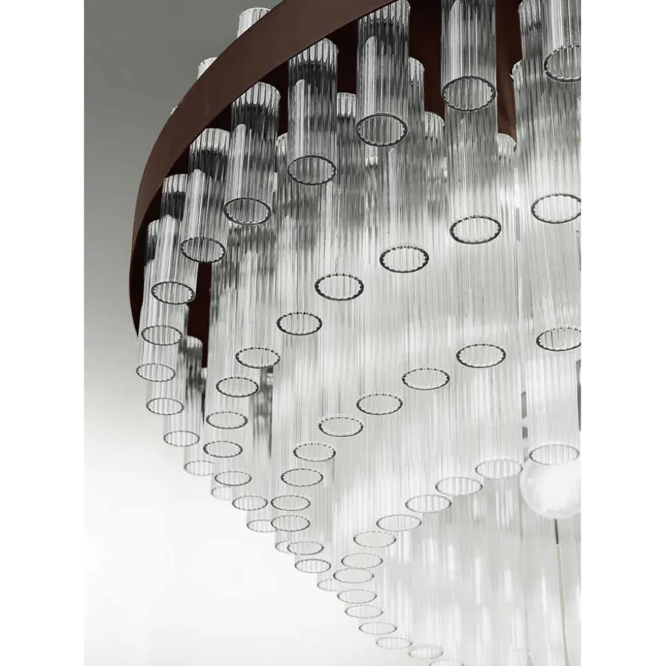 Lampadario Moderno di Lusso in Vetro Soffiato Artigianale Italiano - Maesta