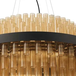 Lampadario Moderno di Lusso in Vetro Soffiato Artigianale Italiano - Maesta