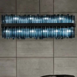 Lampadario Moderno in Vetro Soffiato di Lusso Artigianale Italiano - Maesta
