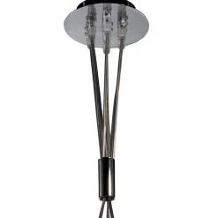 Lampadario Sospeso Tre Lumi in Vetro Incamiciato Made in Italy - Althea
