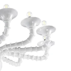Lampadario Stile Classico in Vetro Veneziano Soffiato a Mano - Vanity