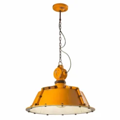 Lampadario stile industriale vintage a campana Jillian Ferroluce