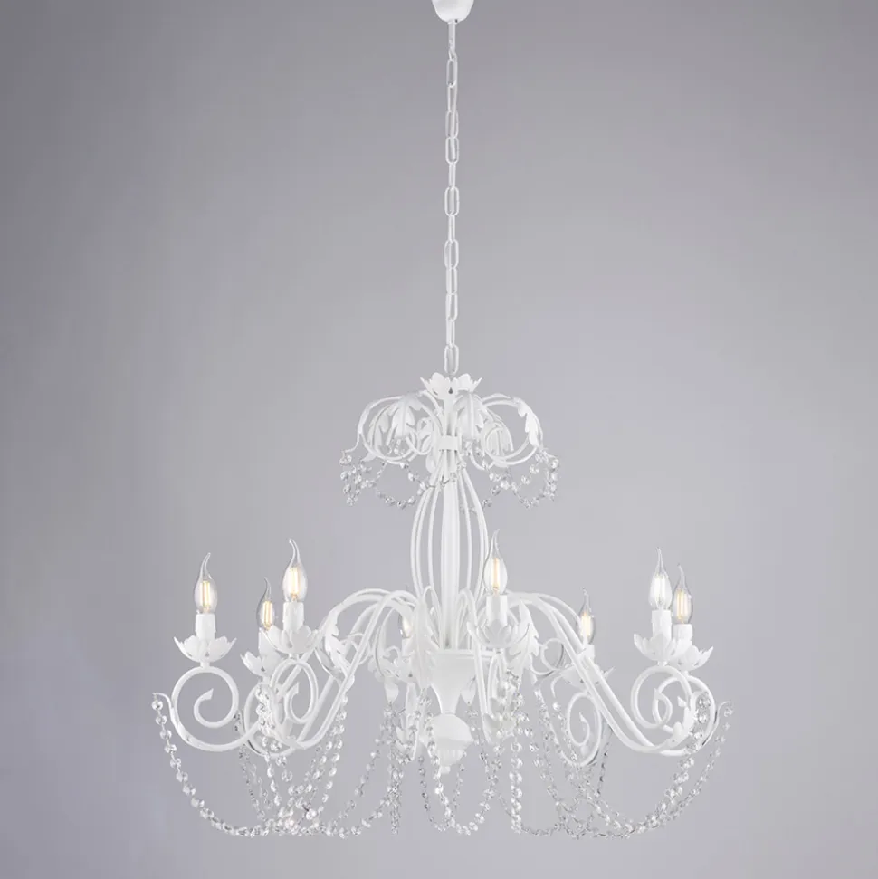 Lampadario stile shabby per creare atmosfere romantiche – Perla