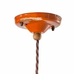 Lampadario vintage di design in ceramica artigianale Cameron Ferroluce