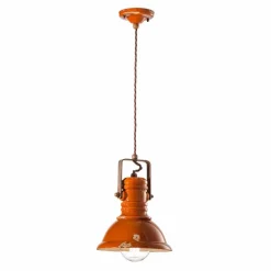 Lampadario vintage di design in ceramica artigianale Cameron Ferroluce