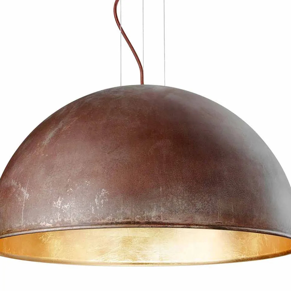Lampada rustica a sospensione Ø80 cm Galileo Il Fanale